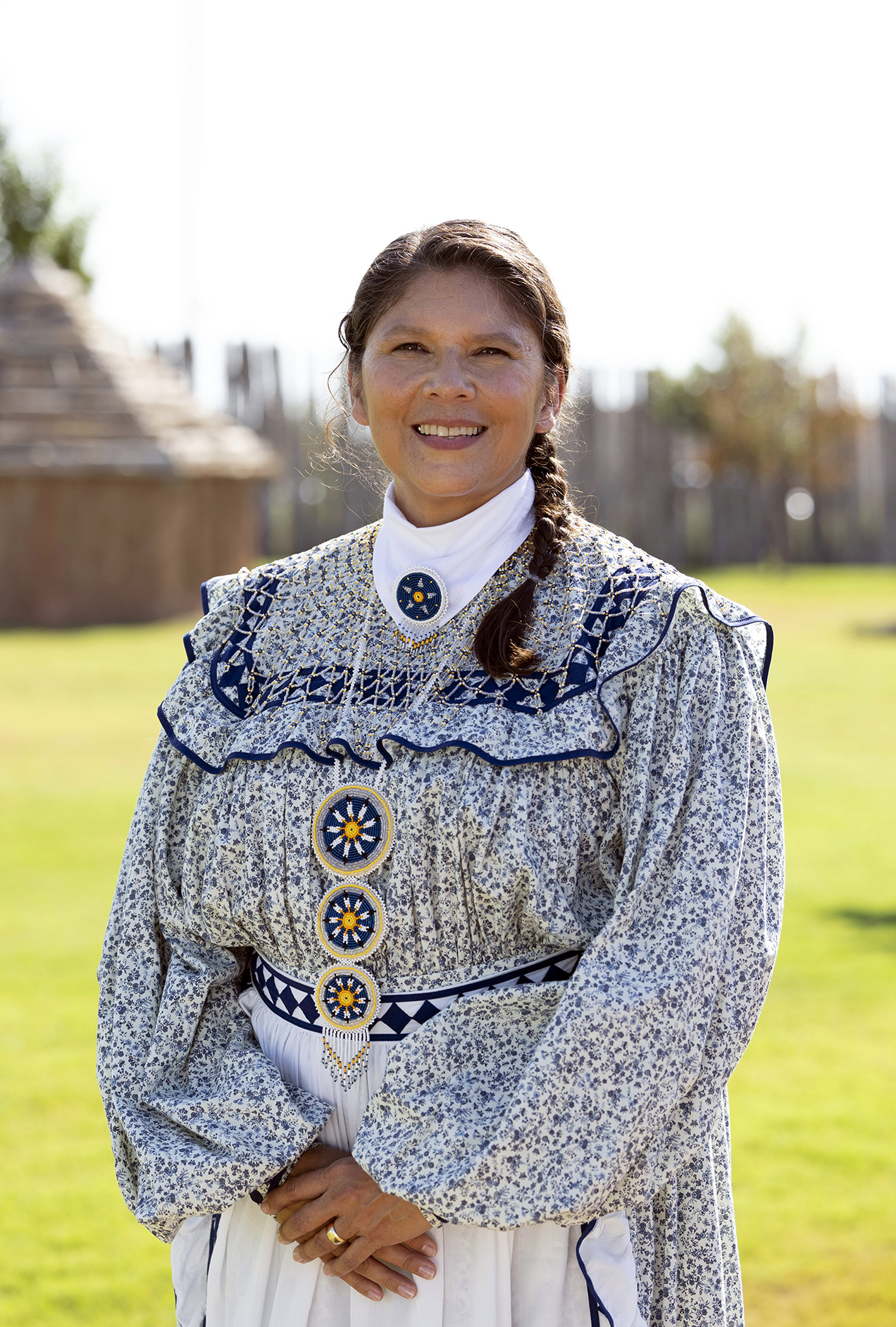 Choctaw Traditional Dressed Greeters